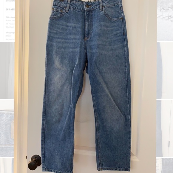 Fat Face Straight High-Rise Jeans - Picture 1 of 4